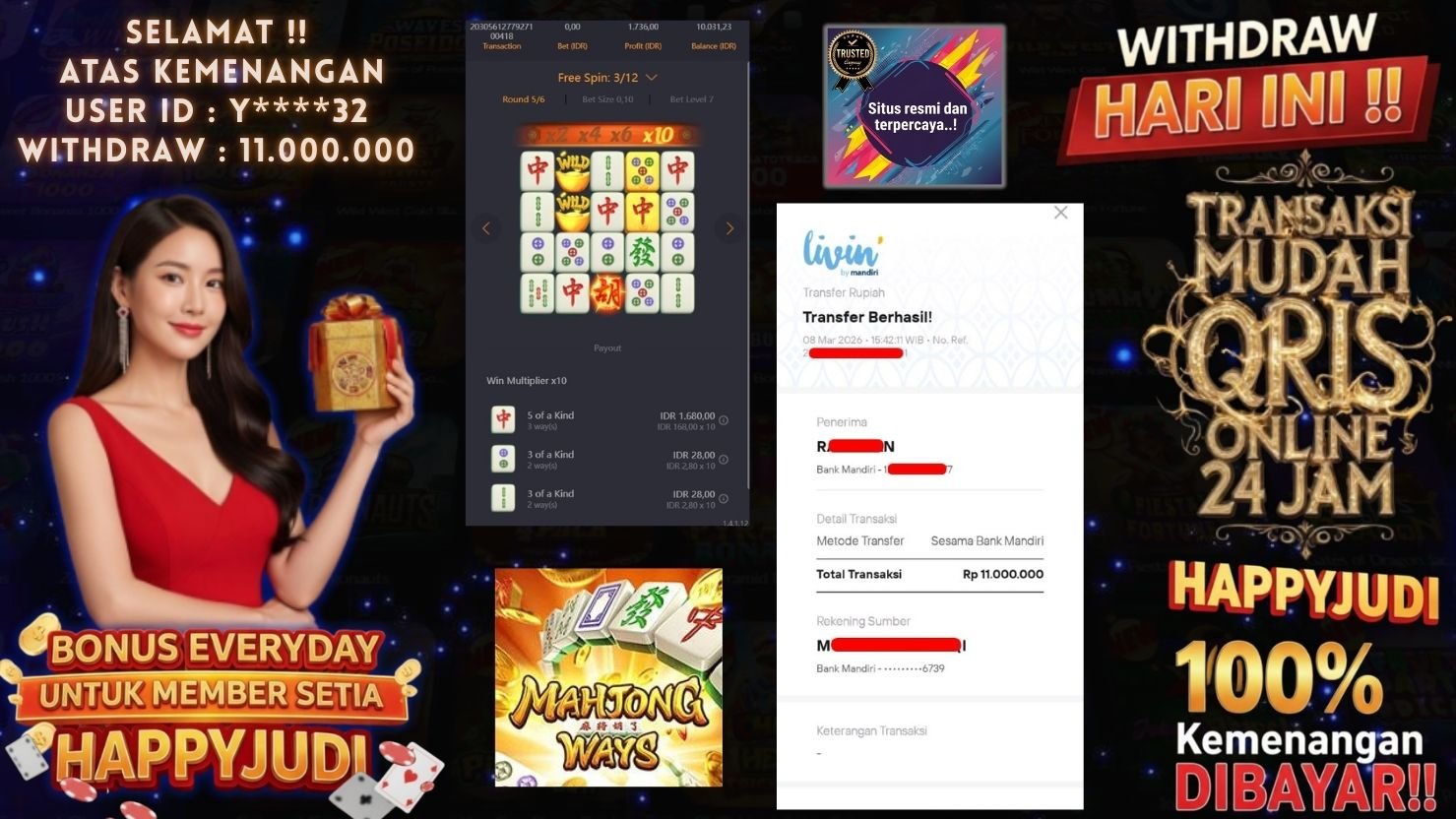 HAPPYJUDI JACKPOT SLOT MAHJONG WAYS